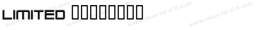 limited 源柔字体转换